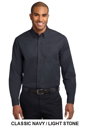 Port Authority Long Sleeve Easy Care Shirt.  PORT A.  S608